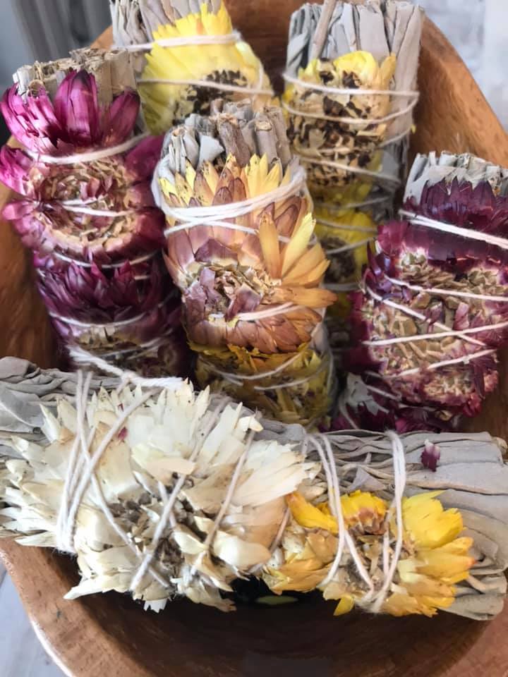 Dried Herbal & Floral Smudge Stick — Articulture Designs